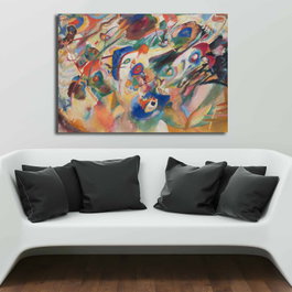 Wallity Lienzo de Vasili Kandinsky 70 x 100 cm